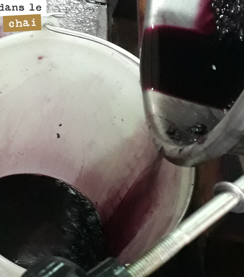 Ecoulage de nos cuves de merlot après 14 jours de macération pelliculaire.
Juste ce qu’il fallait pour extraire la couleur, sublimer le fruit ! Nul besoin de pousser plus la macération pour la cuv...