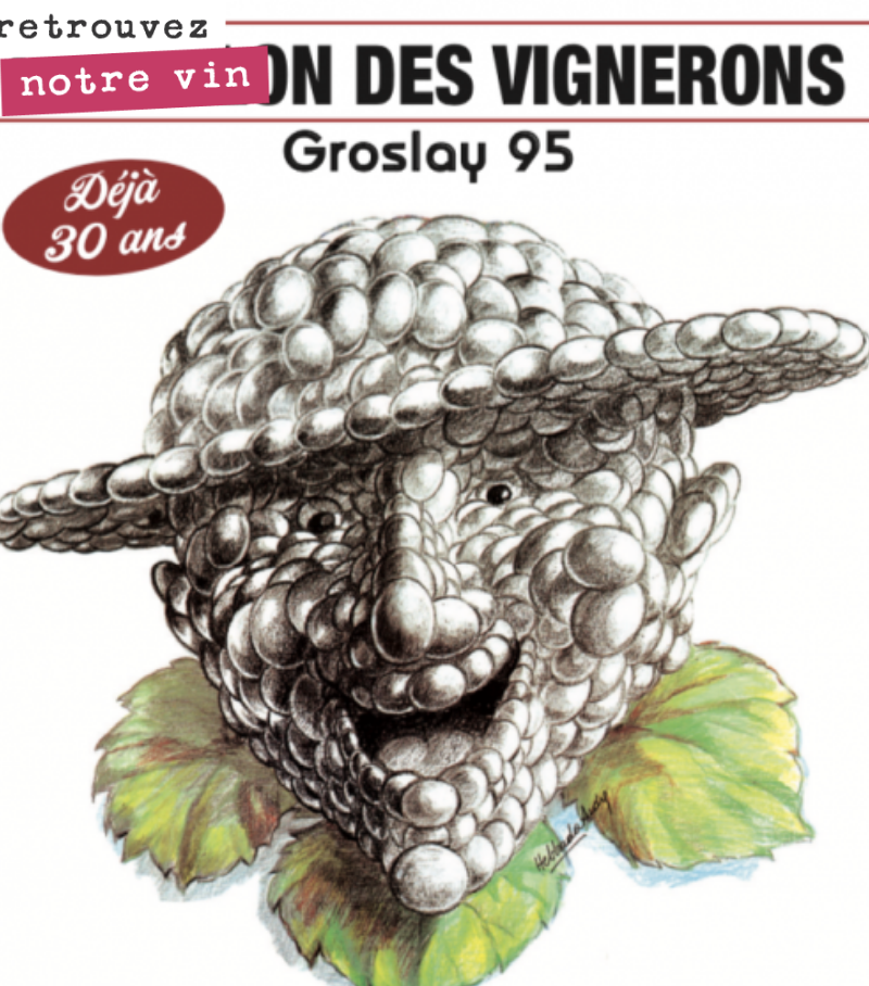 Ce week end on sera au salon des vignerons de Groslay pour faire déguster une douzaine de cuvées. La gamme s’agrandit pour le bonheur de nos papilles et des vôtres, on l’espère !