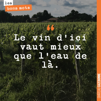 Vous prendrez bien un peu d'humour avec votre vin ?