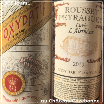 On a redégusté les vins de Rousset-Peyraguey (Sauternes). Coup de cœur pour son 2010 oxydatif. Ho...