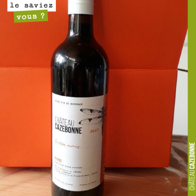 On finalise le packaging. Vous aimez ? Pour notre Graves rouge 2017, Entre amis.