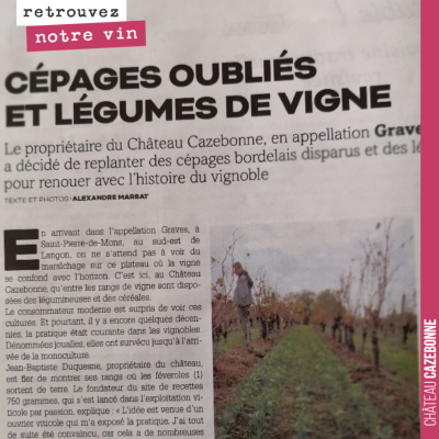 On est très fier de cet article sur notre démarche dans le Mag du Sud-Ouest. Cela nous conforte d...