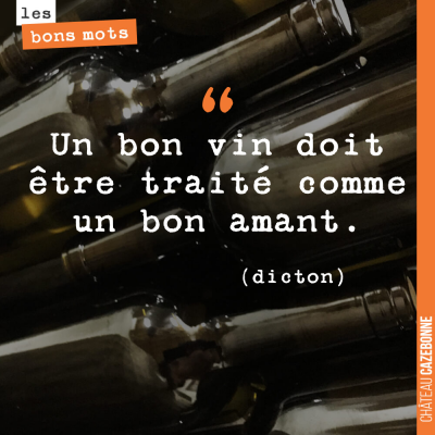 Qui aime les bons vins sera d'accord !