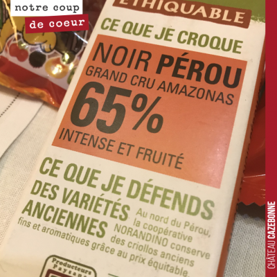 Cela n'a pas de rapport avec le vin, mais on adore les packaging de cette marque de chocolat. Ils...