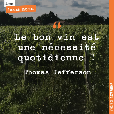 SI même Jefferson l'a dit !