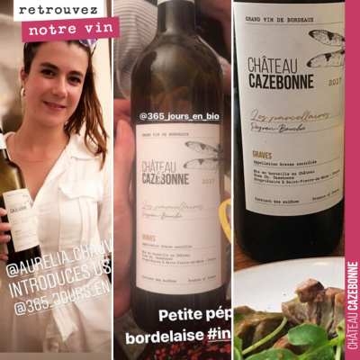 L'autre jour, deux vignerons m'envoyaient une photo de Entre amis. Et bien, maintenant 3 amateurs...