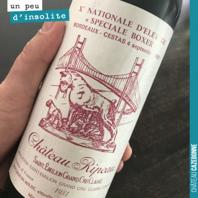 Voilà une époque où les crus classés acceptaient de faire des cuvées spéciales !