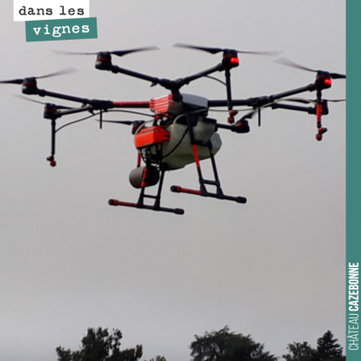 Est ce que demain le drone sera privilégié pour le traitement de la vigne ? Nous sommes allé assi...