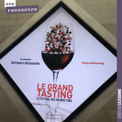 On se rend au Grand Tasting pour aller goûter un peu aperçu de la diversité du vignoble français ...