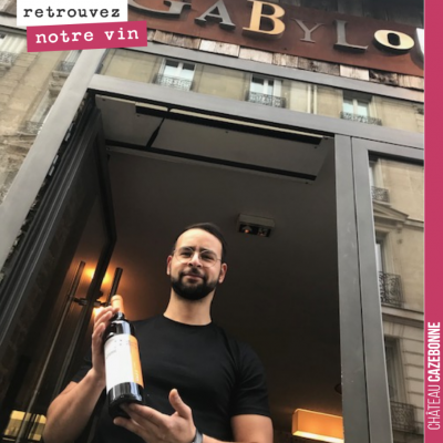 Retrouvez désormais notre vin au Gabylou dans le 17ème arrondissement de Paris. (15 rue d'Armaillé)