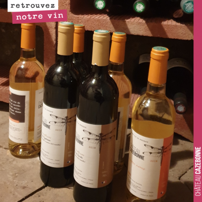 Les vins de Cazebonne vont rejoindre la cave déjà bien achalandée d'un de nos clients Particulier...