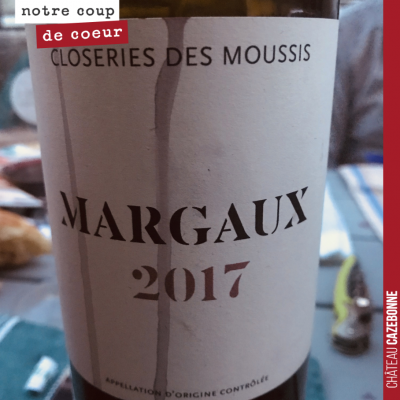 On s'est régalé hier soir avec ce Margaux, gourmand, frais, juteux. Le petit jésus en culotte de ...