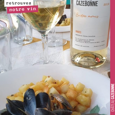 La cuvée Entre amis, cela fonctionne aussi avec de bonnes moules frites ! Continuez à nous envoye...