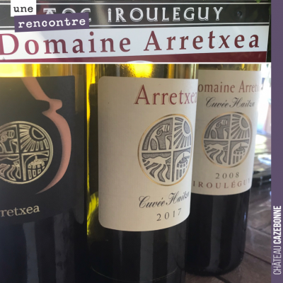 Très belle rencontre au Domaine Arretxea. Des blancs d'une très belle tension sur terroirs de sch...