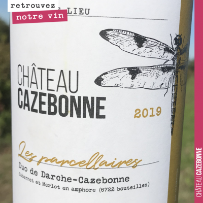 On finit aujourd'hui la présentation de nos 11 cuvées avec la cuvée Parcellaire Duo de Darche-Caz...