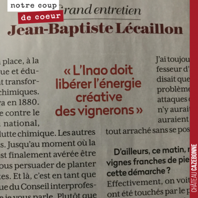 Passionnante interview dans la RVF de Jean-Baptiste Lécaillon, l'architecte de la cuvée Cristal c...