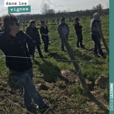 Toujours un bonheur de recevoir au domaine un groupe de confrères vignerons, pour parler de cépag...