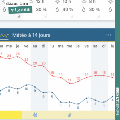 Fil du rasoir. La météo nous annonce pour la semaine prochaine des températures qui vont flirter ...