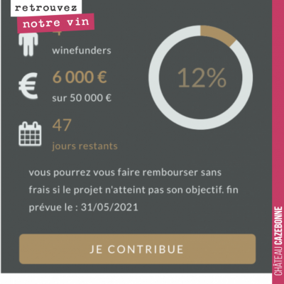 2 jours et 12% de notre projet financé. Merci pour votre participation pour nous permettre d'alle...