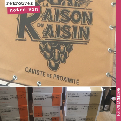 Retrouvez notre vin à Sélestat (67) à La raison du raisin. Très content, on est si peu présent da...