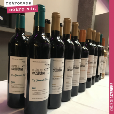 On est en place au salon Buvons terroirs, rue des Terres au Curé, Paris 13. On vous attend !