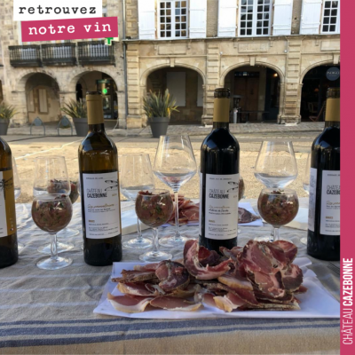 A Bazas, à l'occasion de la fête du Boeuf gras, pour accompagner un magnifique porc fermier de la...