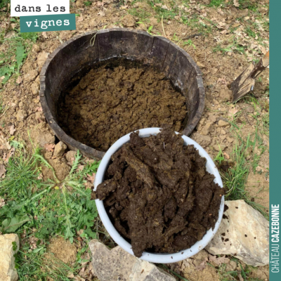 Nos préparations de biodynamie sont réalisées en commun avec nos confrères vignerons, Laurent, Mi...