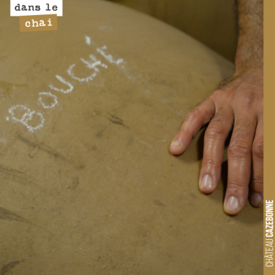 Les fermentations de Bouché sont maintenant terminées. Il nous reste à soutirer et place à l'élev...