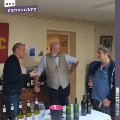 Très belles rencontres hier au Salon des vins stratosphériques organise de main de maître par Gre...