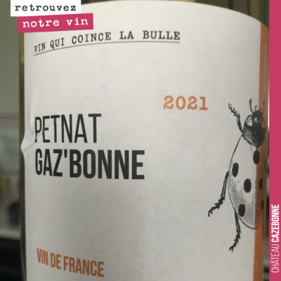 Un peu de Gaz'bonne pour les fêtes ? Super bulle, gourmande à souhait issue de Sauvignon. Vin non...