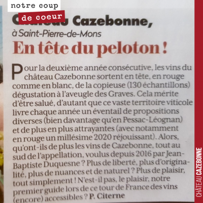 On ne boude pas notre plaisir. Le métier de vigneron est un chemin de croix. Depuis 7 ans, pas un...