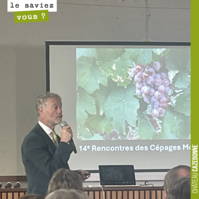 C'est parti pour les Rencontres des cépages modestes avec l'intervention de Marc-André Selosse su...