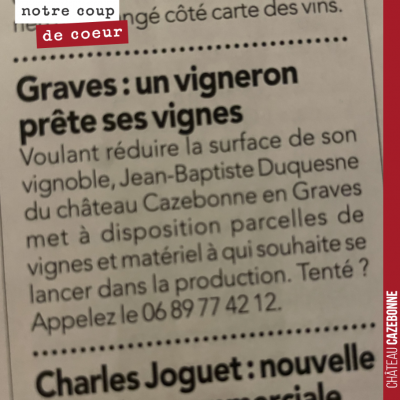 Merci à la RVF pour cet insert dans son numéro de mars 2026. Je confirme que nous avons encore qu...