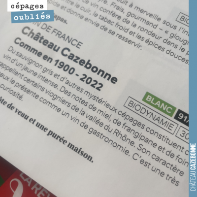 Toujours un plaisir d'ouvrir un Terre de vins que l'on n'avait pas eu le temps de lire (octobre 2...